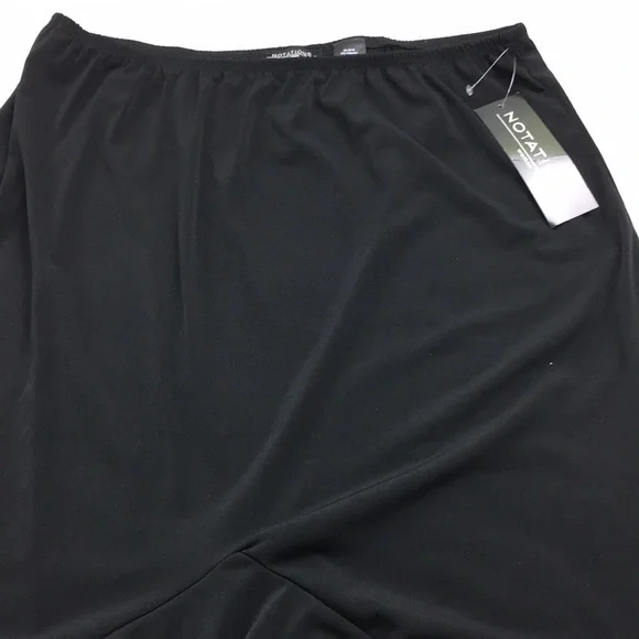 Notations Black Ruffle Hem Skirt - Picture 10 of 16